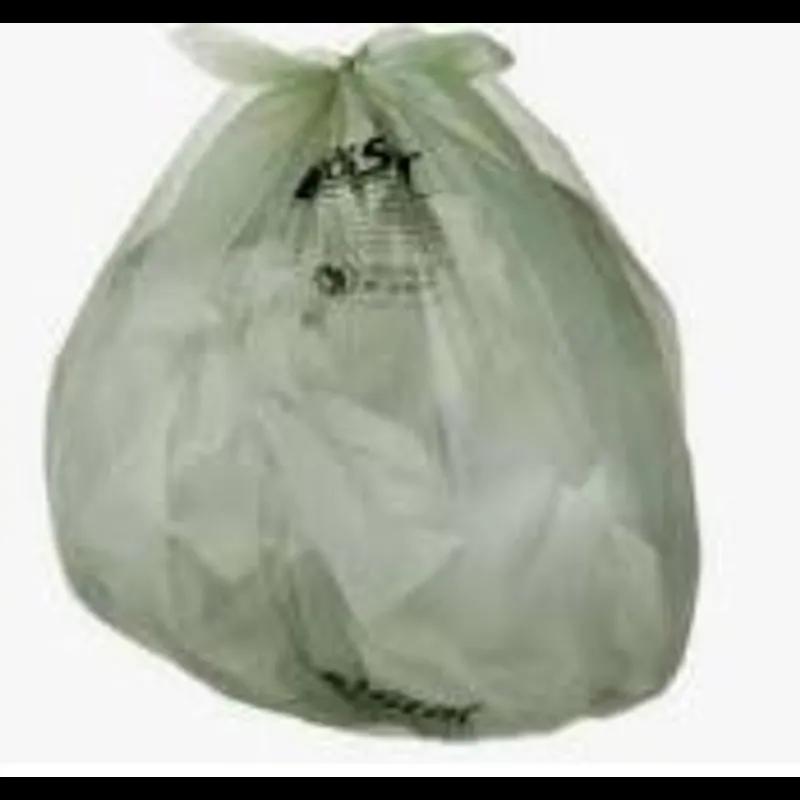 Degrade Compostable Liner 40X46 IN Plastic 1MIL 10 Count/Roll 10 Rolls/Case