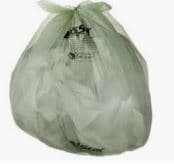 Degrade Compostable Liner 40X46 IN Plastic 1MIL 10 Count/Roll 10 Rolls/Case