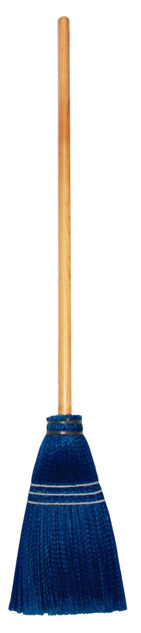 Lobby Broom Blue PP 1/Each