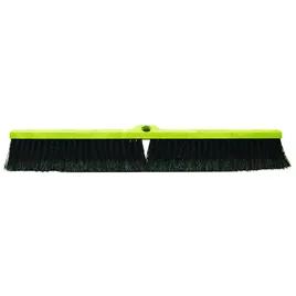Push Broom Head 36 IN Yellow Black PP Medium Sweep 1/Each