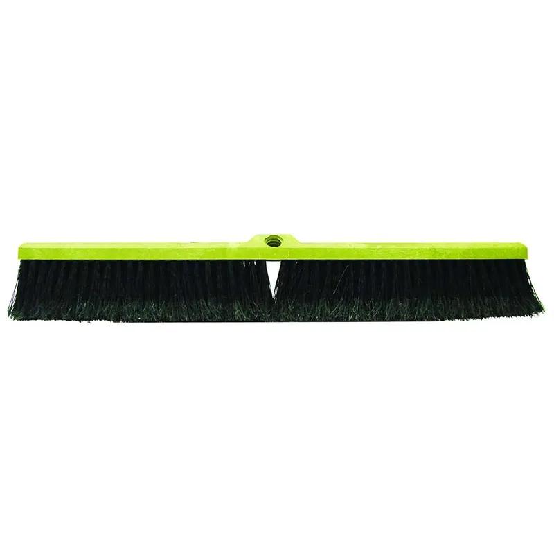 Push Broom Head 36 IN Yellow Black PP Medium Sweep 1/Each