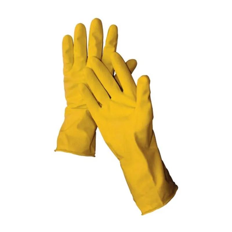 Gloves Small (SM) Yellow 16MIL Rubber 1/Pair