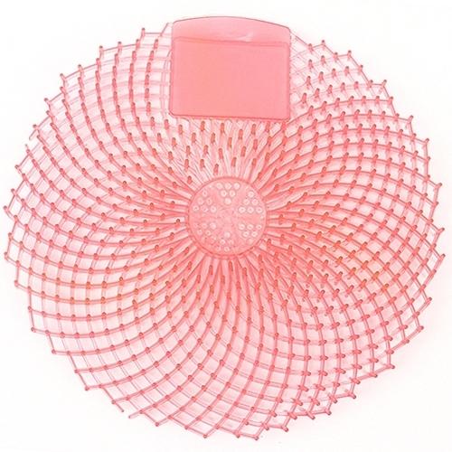 Impact® Eclipse™ Urinal Screen Apple Zing Red Plastic 7.05X6.90X1.20 IN 36/Case