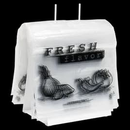 Fresh Flavor™ Deli Bag 10X8 IN Low-Density Polyethylene (LDPE) Clear With Zip Seal Closure 1000/Case