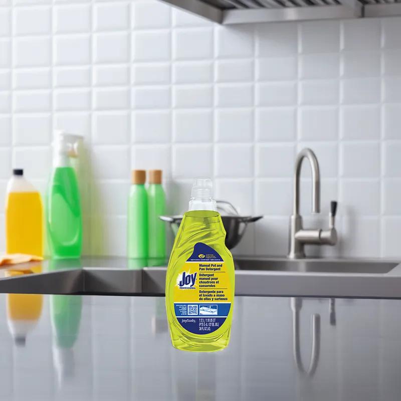 Joy® Professional Lemon Manual Dish Detergent 38 FLOZ Liquid 8/Case