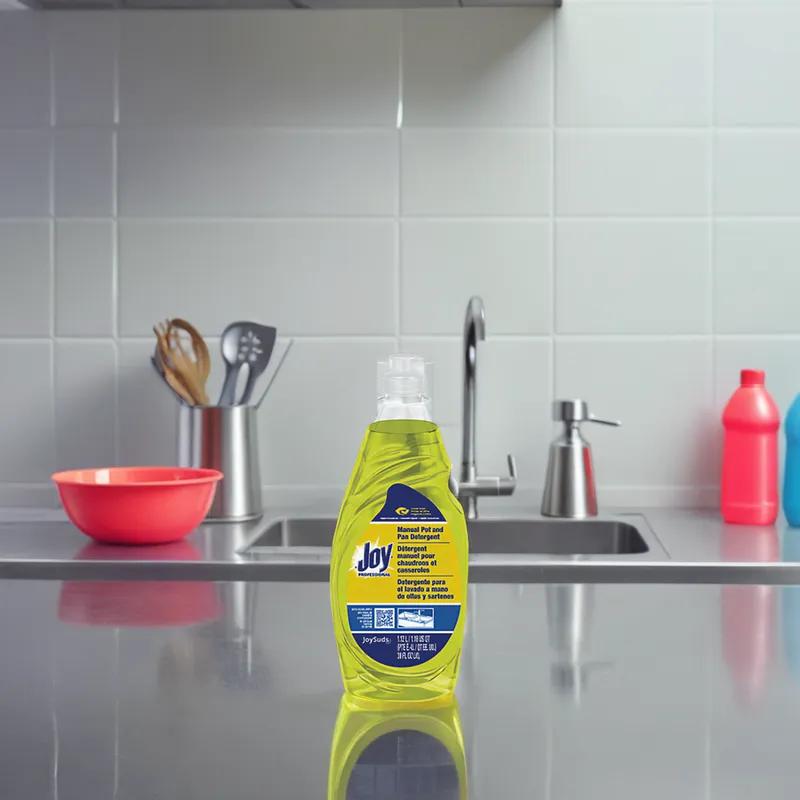 Joy® Professional Lemon Manual Dish Detergent 38 FLOZ Liquid 8/Case