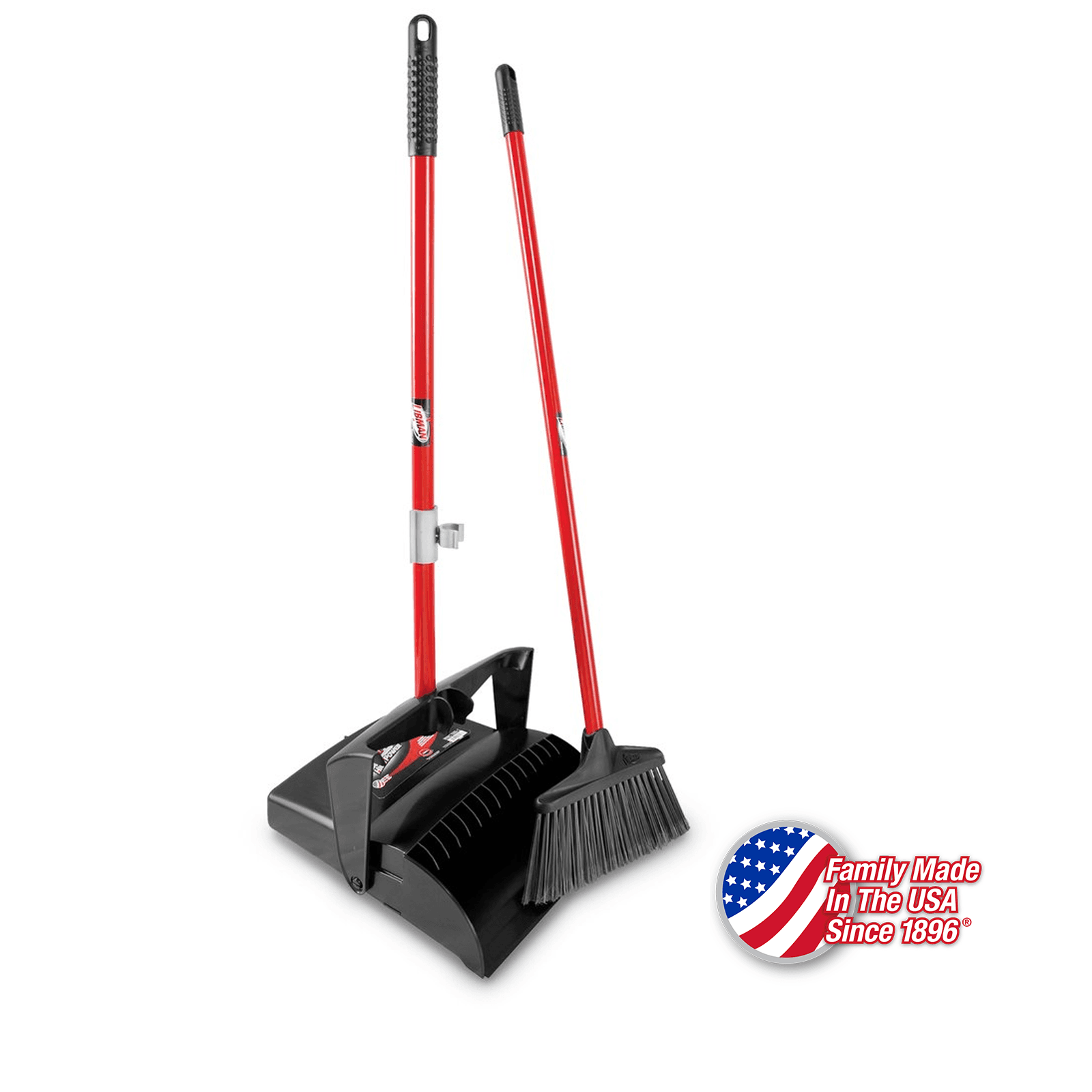 Floor Dust Pan & Broom 12 IN 36IN 1/Each