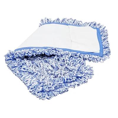 Cleaning Mop Head 18 IN Blue Microfiber Pocket 1/Each