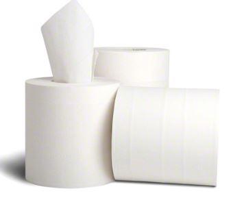 All Purpose Cleaning Wipe Airlaid Paper White Refill Roll Dry 2700/Case