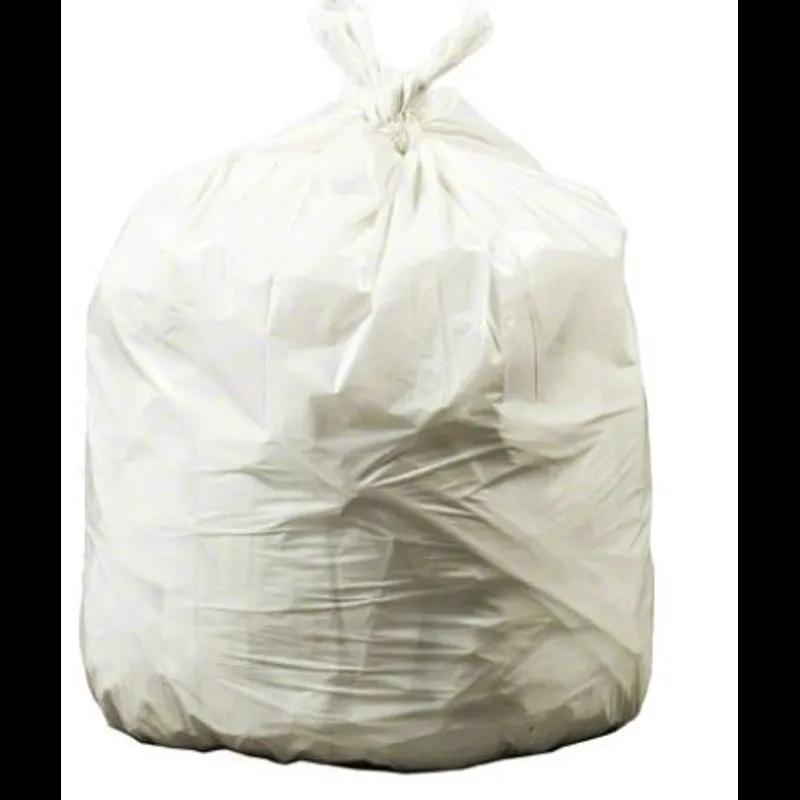 Can Liner 43X47 IN 56 GAL Natural 0.59MIL 15MIC 25 Count/Roll 8 Rolls/Case 200 Count/Case