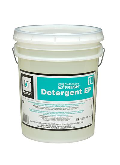 Clothesline Fresh® Detergent EP 18 Pleasant Scent Laundry Detergent 5 GAL Neutral 1/Pail