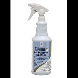Clothesline Fresh® All Purpose Spotter S1 Mild Scent Laundry Spotter 1 QT All Purpose Alkaline Liquid RTU 12/Case