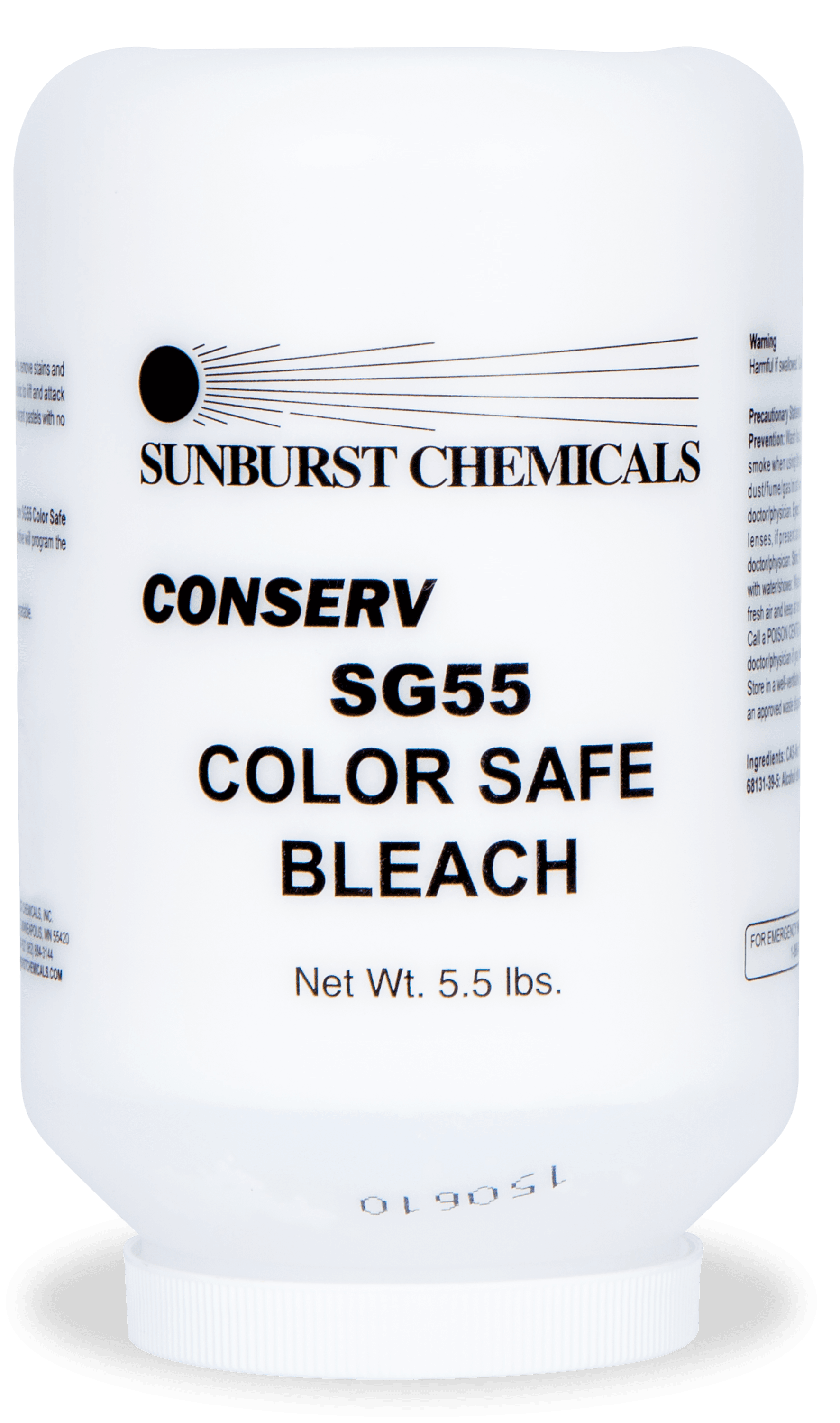 Conserv Sunburst Unscented Color Safe Bleach Oxygen Bleach Laundry Solid 2/Case