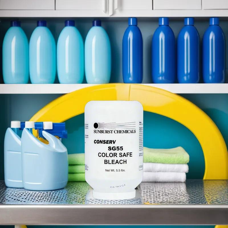 Conserv Sunburst Unscented Color Safe Bleach Oxygen Bleach Laundry Solid 2/Case