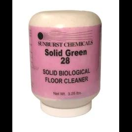 Solid Green 28 Biological Floor Cleaner 3.25 LB Floor Solid 1/Case