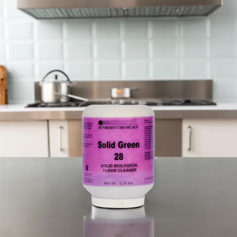 Solid Green 28 Biological Floor Cleaner 3.25 LB Floor Solid 1/Case