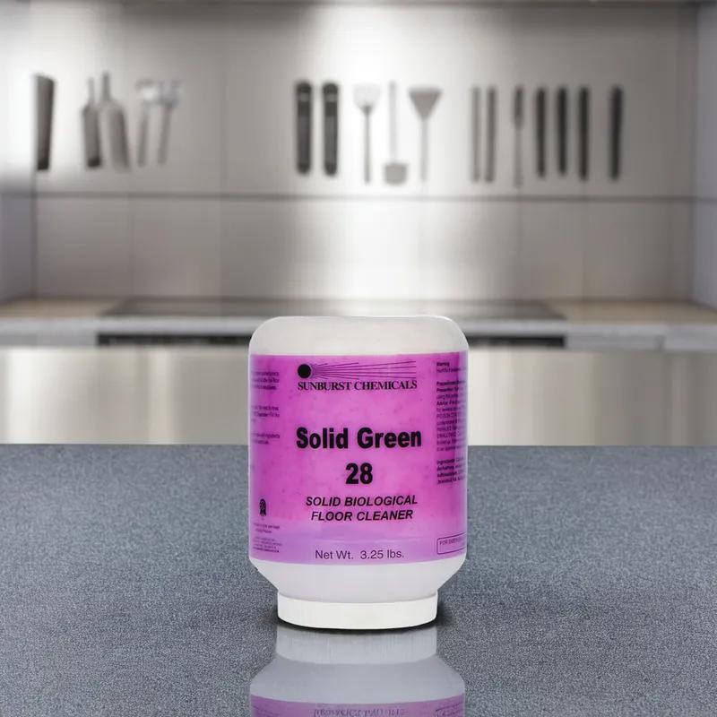 Solid Green 28 Biological Floor Cleaner 3.25 LB Floor Solid 1/Case