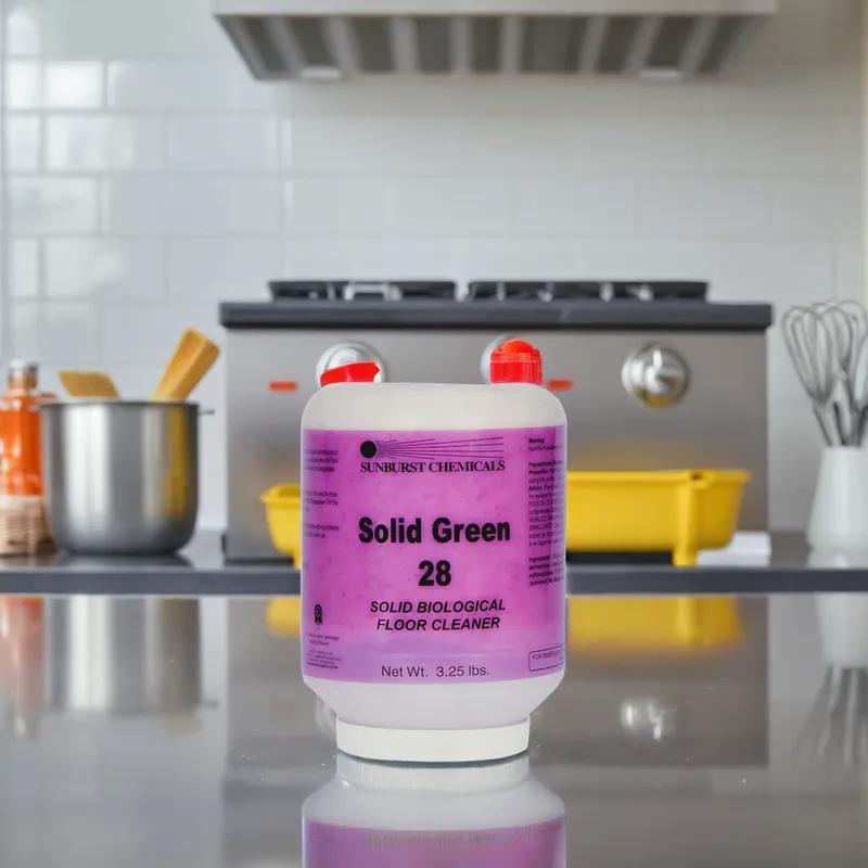 Solid Green 28 Biological Floor Cleaner 3.25 LB Floor Solid 1/Case