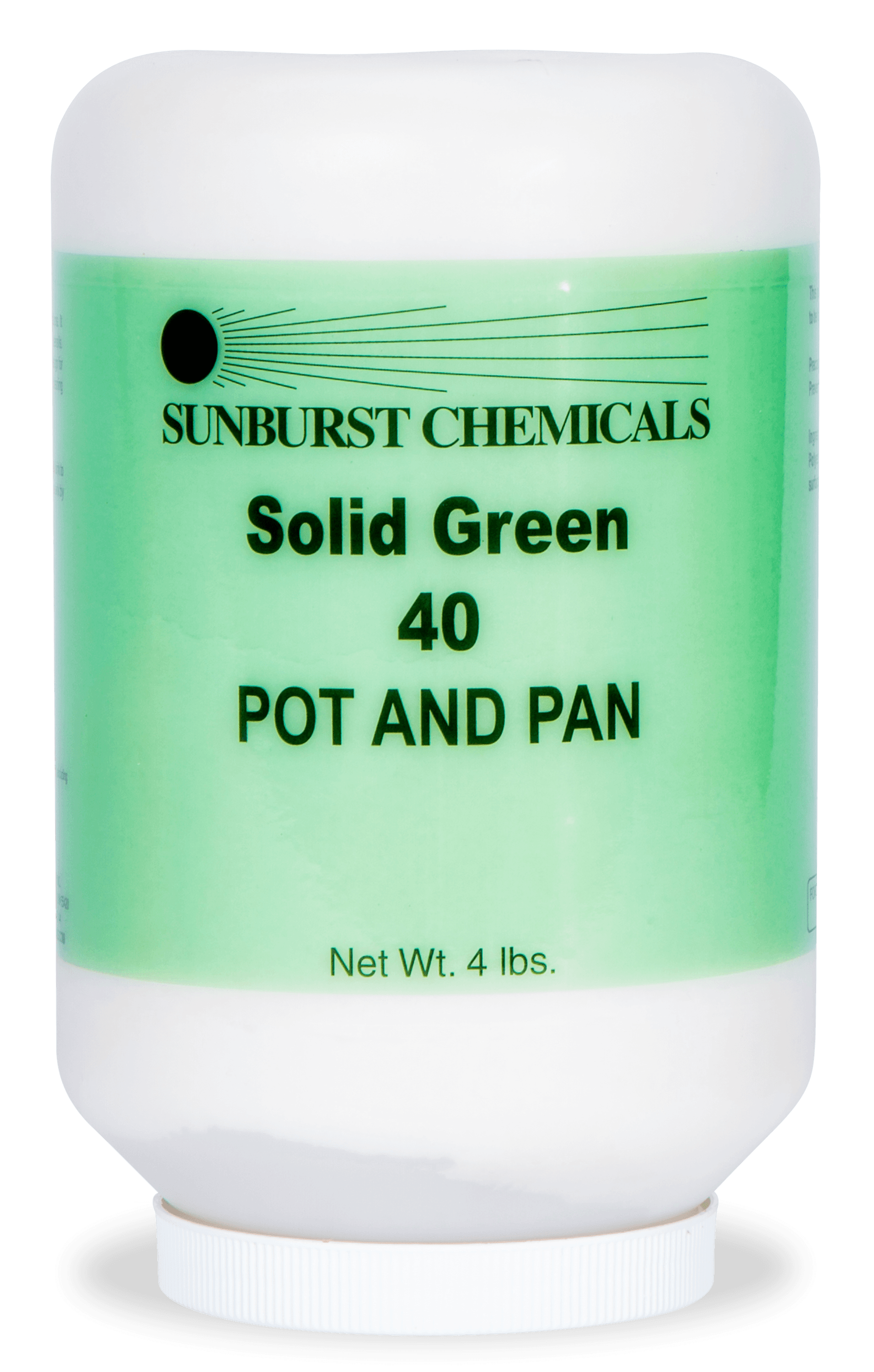 Manual Pot & Pan Detergent 4 LB Solid 1/Case