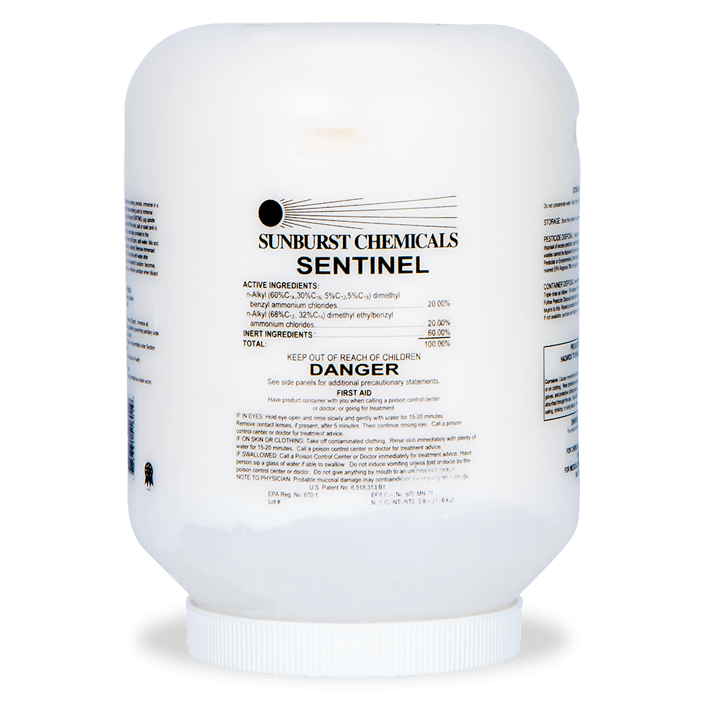 Sentinel Sanitizer 3 LB Solid Quat No Rinse 1/Case