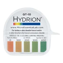 Hydrion® Test Paper Quat Range 0-400 Roll 1/Roll