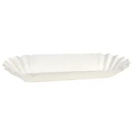 Food Tray 5.75X5.75 IN Paper White Fluted 3000/Case