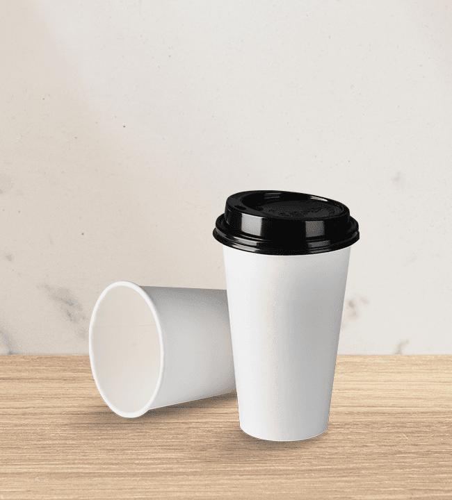 Hot Cup 8 OZ Paper White 500/Case