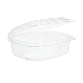Deli Container Hinged With Flat Lid 12 OZ PLA Clear 300/Case