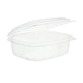 Deli Container Hinged With Flat Lid 12 OZ PLA Clear 300/Case