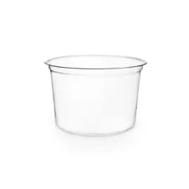 Deli Container 16 OZ PLA Clear Round Bulk 500/Case