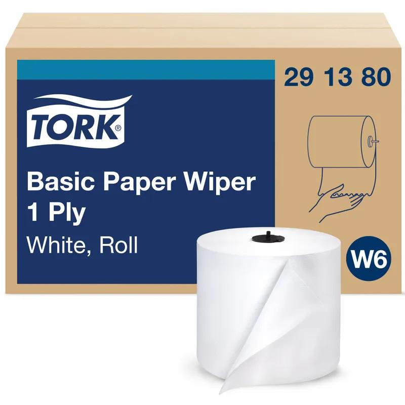 Tork Basic Roll Paper Towel W6 7.68IN X1150FT White Refill 1.51IN Core Diameter 1 Count/Pack 4 Packs/Case 4 Count/Case