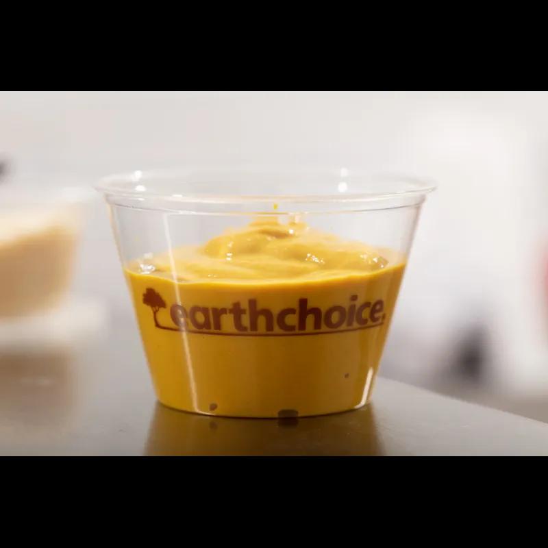 EarthChoice® Souffle & Portion Cup 4 OZ PLA Clear 2400/Case