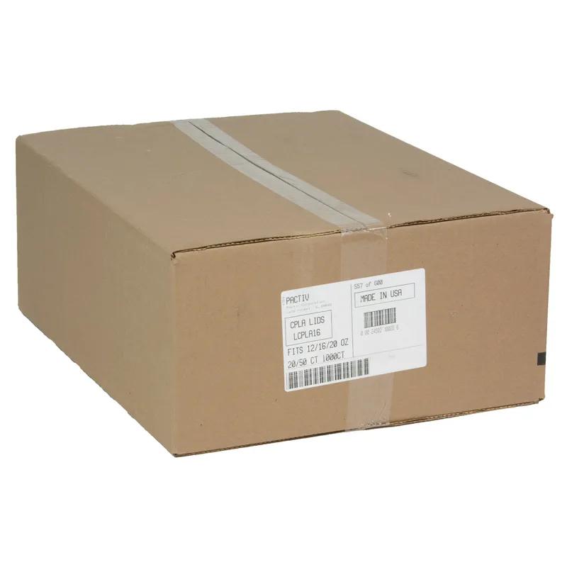 EarthChoice® Lid PLA Translucent For 10-20 OZ Hot Cup 1000/Case