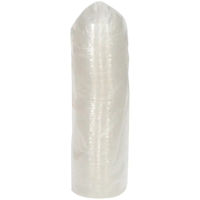 EarthChoice® Lid PLA Clear For 9 OZ A-Size Cup With Hole 900/Case