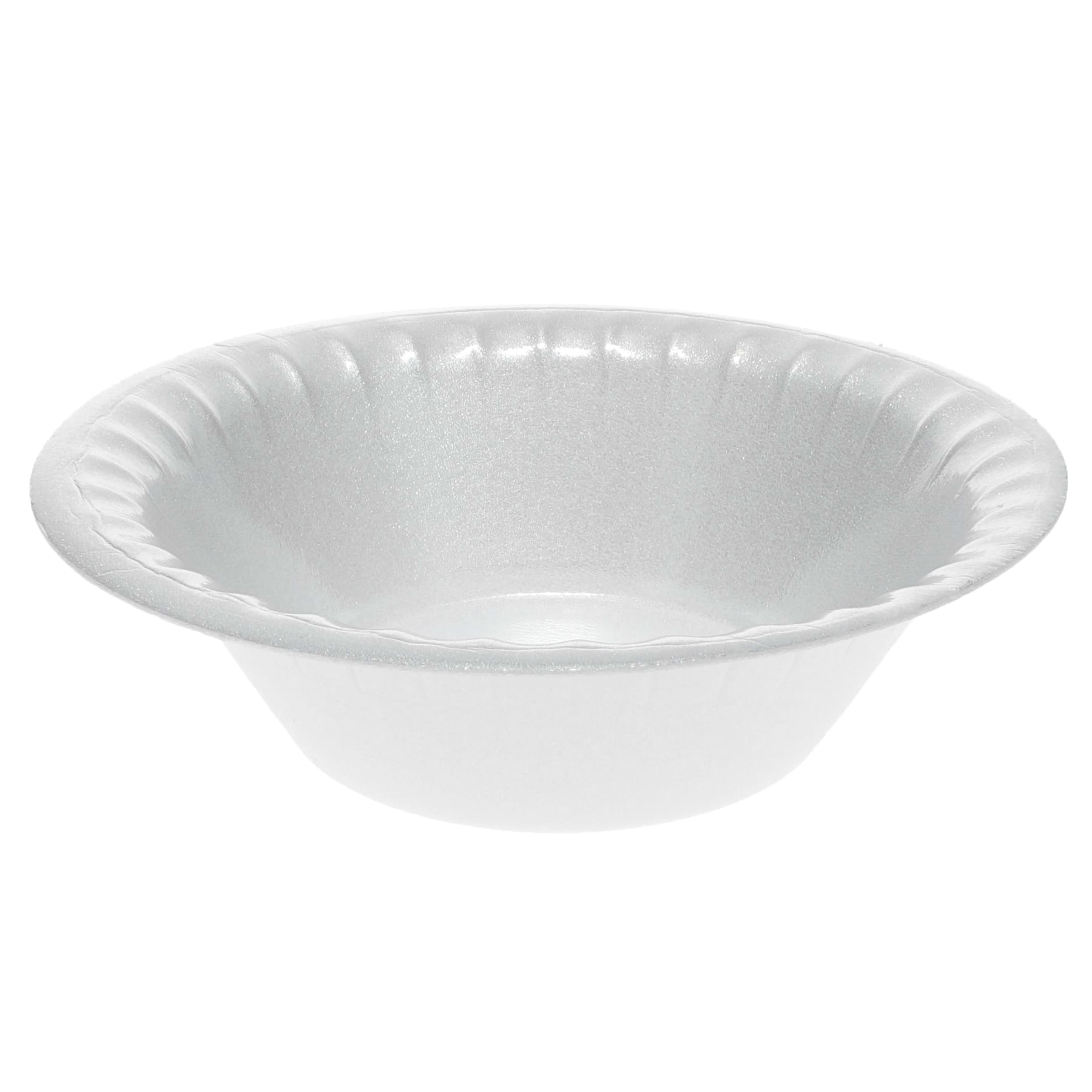 Placesetter® Bowl 12 OZ Polystyrene Foam White Round Cut Resistant Laminated 1000/Case