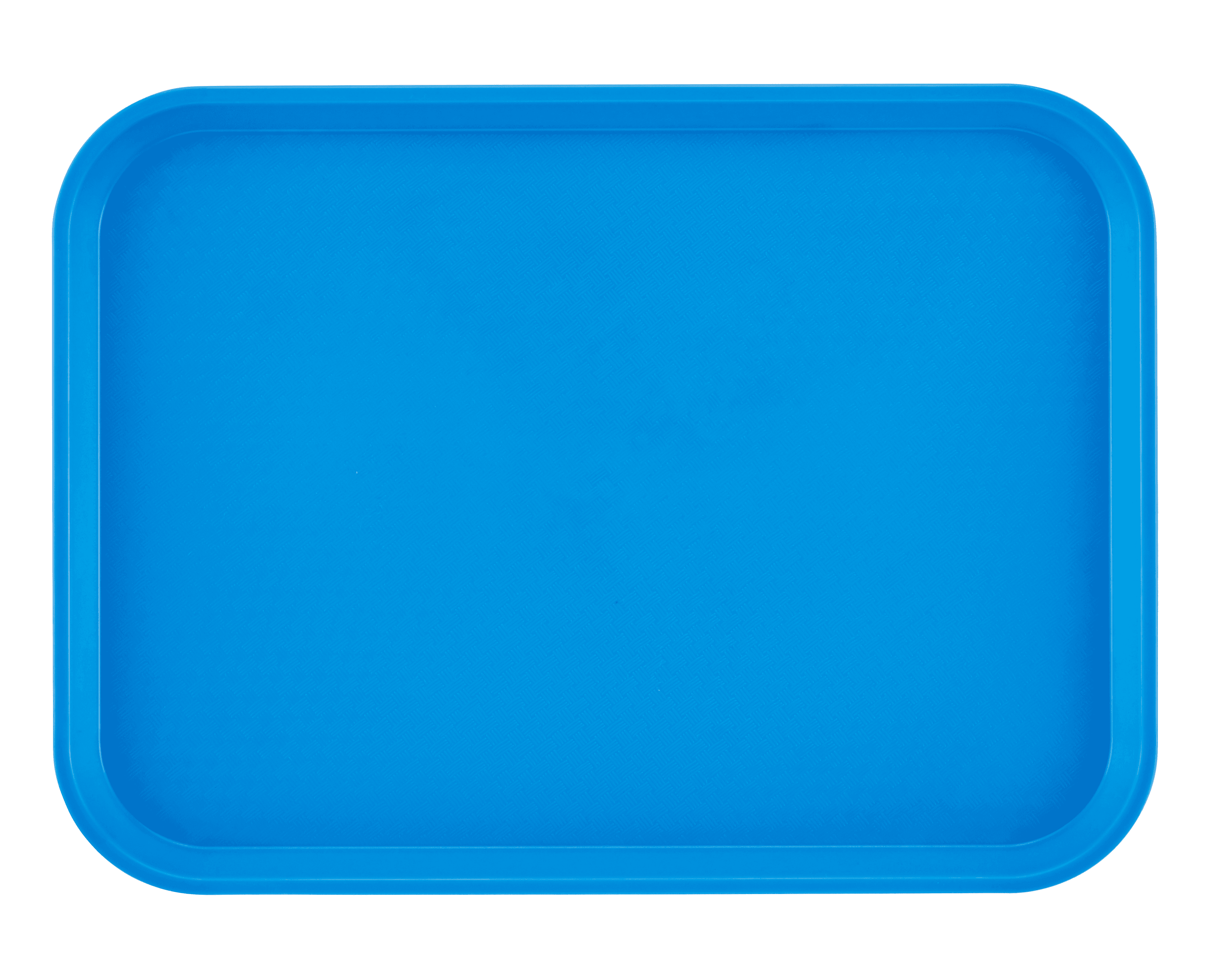 Fast Food Tray 11.88X16.13 IN Blue Dishwasher Safe 1/Each