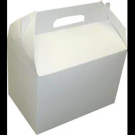 Dixie® #10 Take-Out Box Barn 8.625X6X6.5 IN White 200/Case