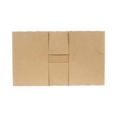 Dixie® Carry Tray 10X5.6X2.5 IN 4 Compartment Uncoated Recycled Board (URB) Kraft J-Style 400/Case