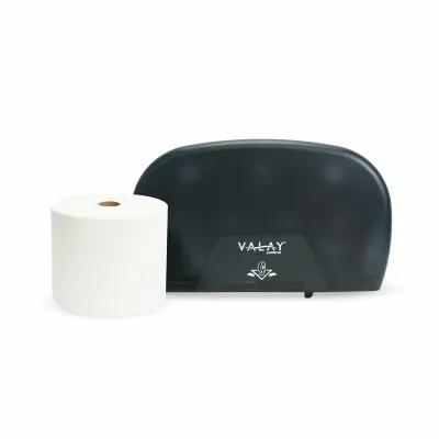 Valay® Toilet Paper & Tissue Roll 3.9X4.0 IN 2PLY White Core High Capacity 1000 Sheets/Roll 36 Rolls/Case