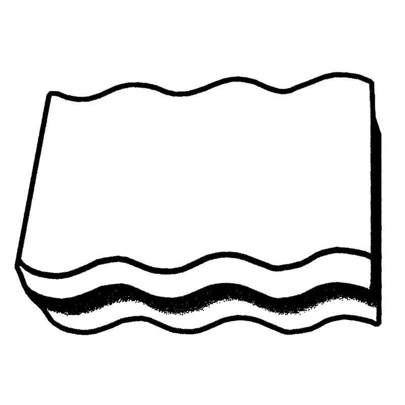 Multipurpose Scrubbing Sponge 4.33X2.75X1.55 IN Melamine Foam White Blue Eraser Pad 24/Box