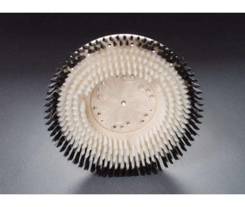 Carpet Shampoo Brush 15 IN PP White Black 1/Each