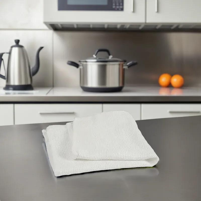 Cleaning Rag 12X12 IN 4 LB Terry Cloth Brick Pack Reclaimed Textile 1/Each