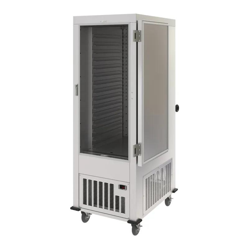 Dinex® Refrigerator 27.88X43X77.25 IN Stainless Steel Temperature Control Quick Cooling Swing Door Corner Bumpers 1/Each