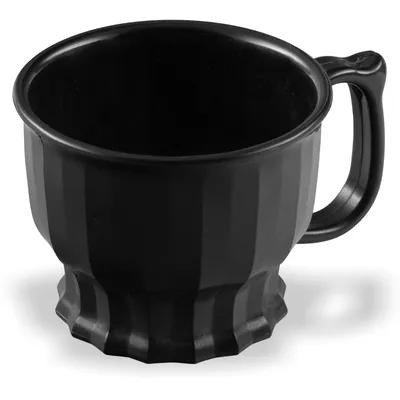 Dinex® Tropez Mug 8 OZ PP Glass Black Round High Temperature 48/Case