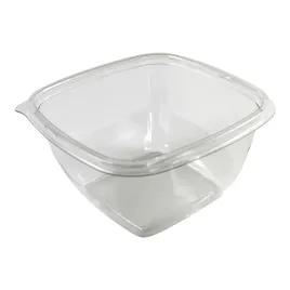 Bowl Small (SM) 16 OZ PET Clear Square 500/Case