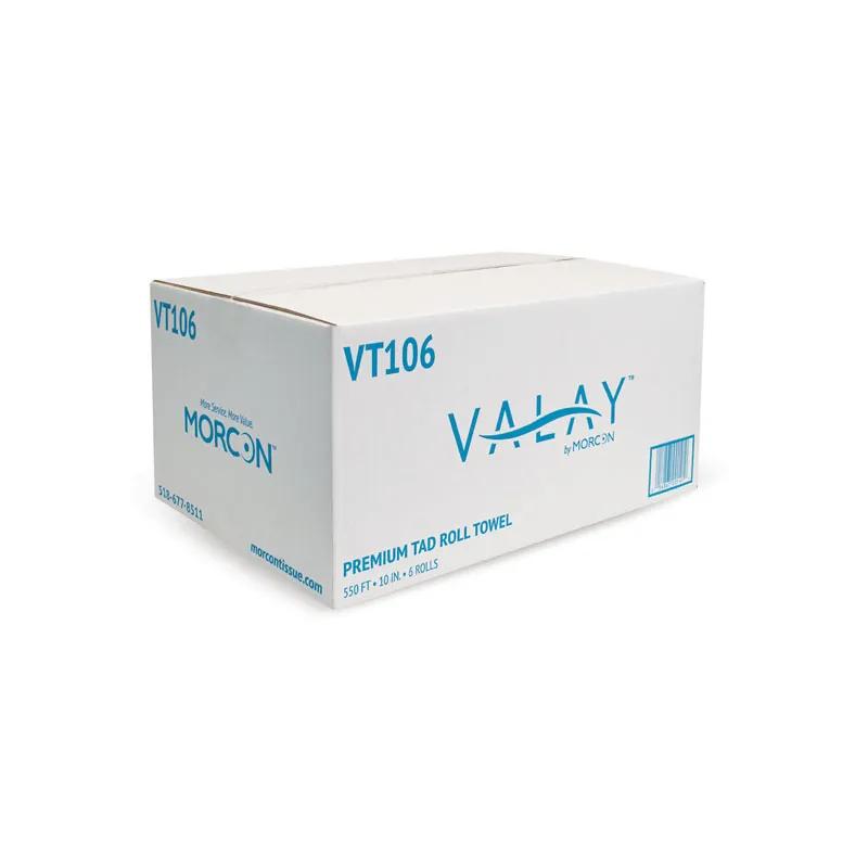 Valay® Roll Paper Towel White Hardwound 6/Case