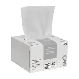 Pacific Blue Basic AccuWipe Cleaning Wipe 5X8 IN 1 White Disposable 280 Sheets/Pack 60 Packs/Case 16800 Sheets/Case