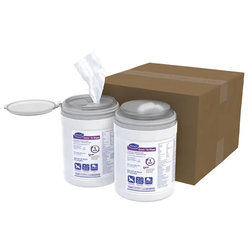 Diversey Disinfectant 6X7 IN Multi Surface Wipe 160 Count/Pack 4 Packs/Case 640 Count/Case