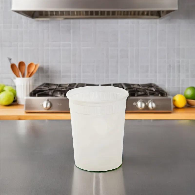 Deli Container Base 32 OZ Plastic Clear 500/Case