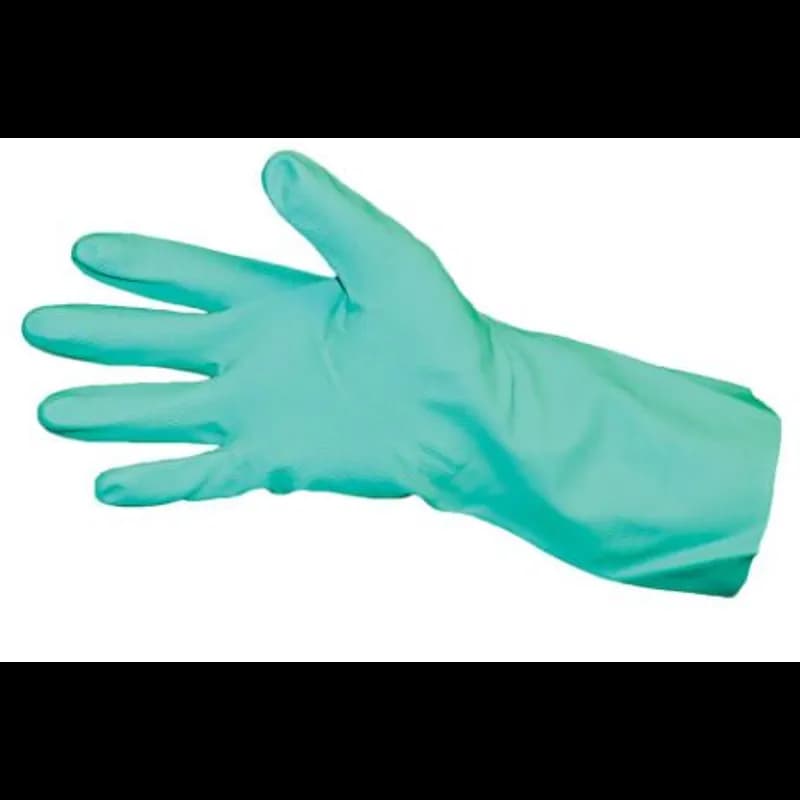 Pro-Guard® Gloves XL Green 15MIL Nitrile Flock Lined 12 Count/Pack 6 Packs/Case